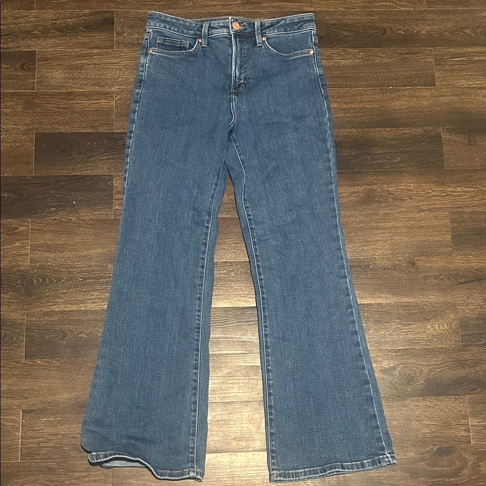 LC Lauren Conrad Blue Flare Jeans